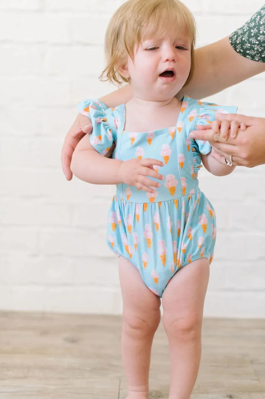 Emmy Romper in Ice Cream Dreams 